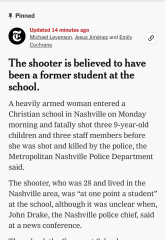 NBC are quoting a police chief in Nashville...
