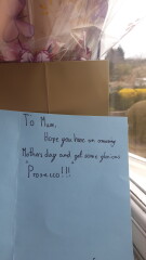 Can we see your homemade Mother's Day cards/pictures please?