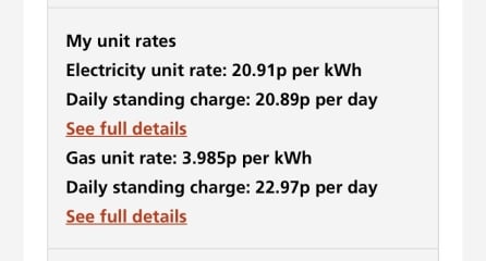 Gas usage