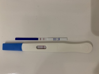 Positive pregnancy test but BBT dropped a little this morning 😫