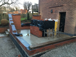 Self build extension 