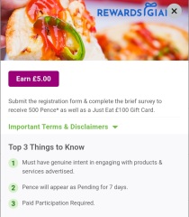 Free £30 for answering a couple questions 
