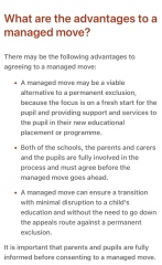 Y9 on the verge of a permanent exclusion.