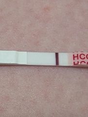 11 dpo extremely faint line 