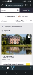 What houses are available locally for £1.5m