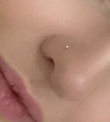 Nose piercing