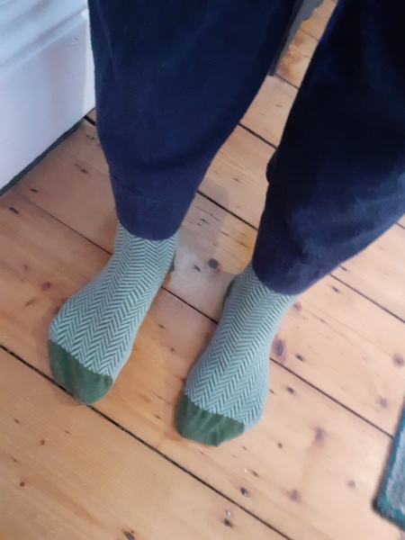Toasties:- Spring frocks and socks?  
