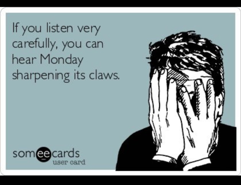 Do you get the Sunday scaries? What an odd phenomenon 