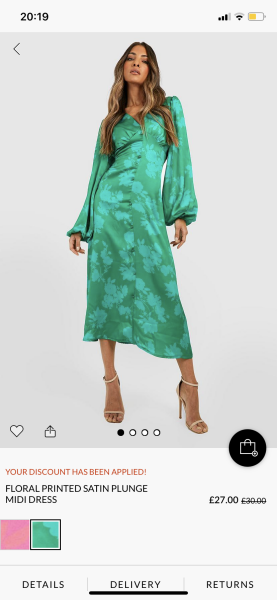 Love this Ghost dress but it's over budget 