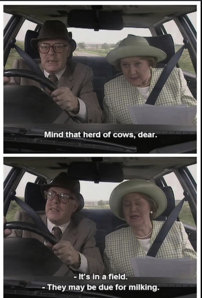 DH criticising my driving constantly. 