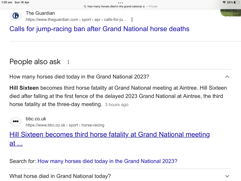 Anyone watching the Grand National? 