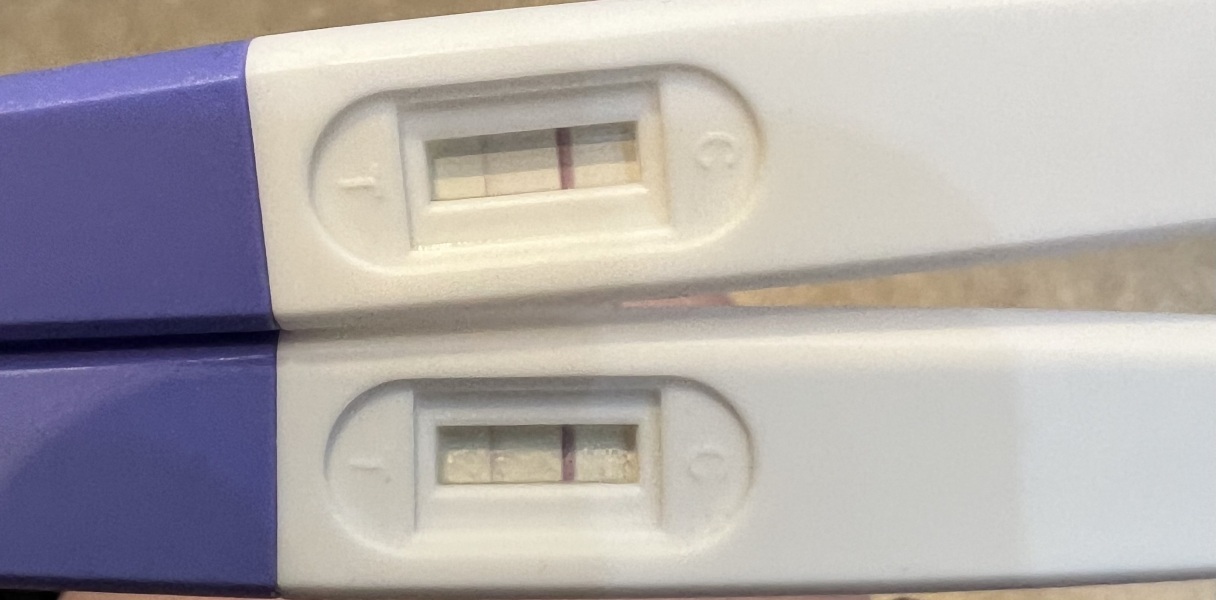 Faint positive or evap? First timer