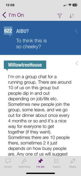 To think this is so cheeky?