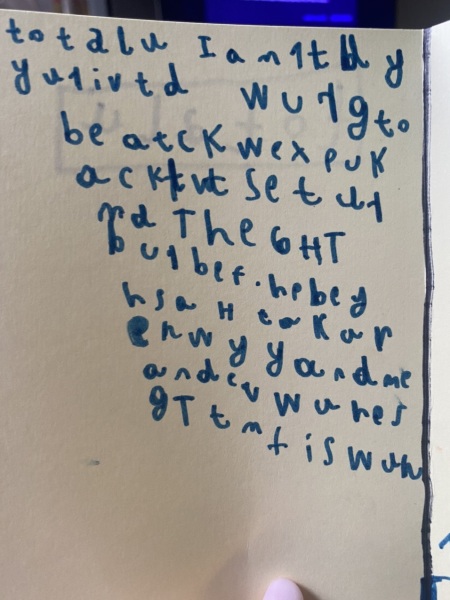 7 in a few days writing