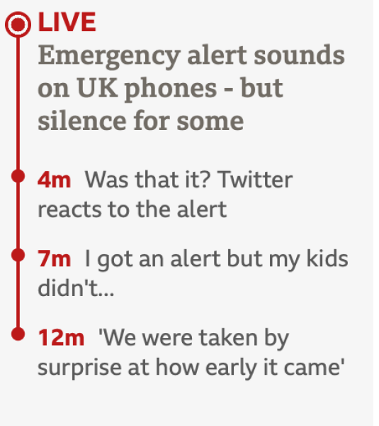 To be a bit excited about the 3pm alarm? 