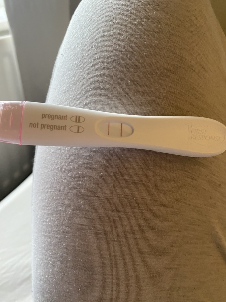 IVF 2ww faint line
