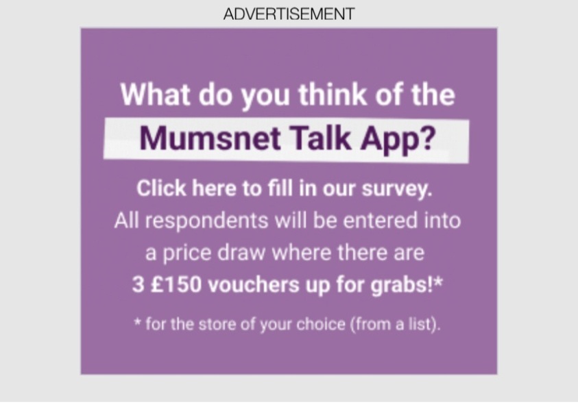 Is this a dodgy mumsnet ad?
