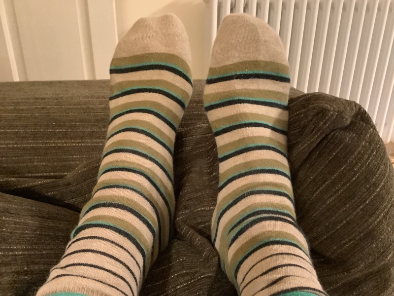 Toasties:- Spring frocks and socks?  