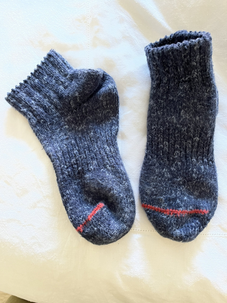 Toasties:- Spring frocks and socks?  