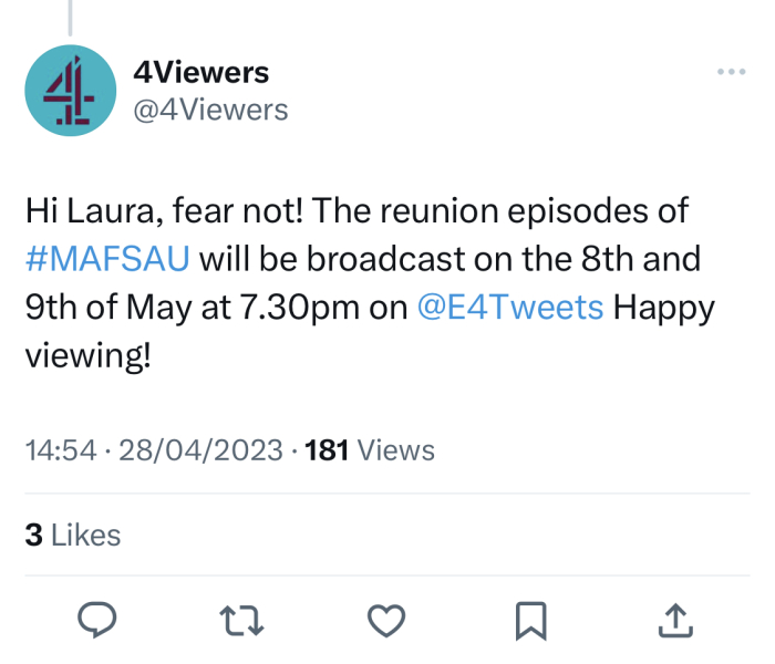 MAFS OZ 6 - Join the queue for a ride on Duncan's big boat (but not if you have a CHILD) No spoilers please
