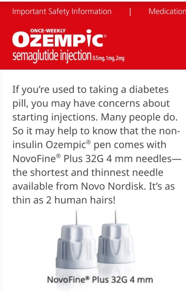 “I started Ozempic last night” THREAD FOUR