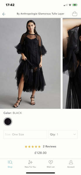 Help me find a black wedding dress? 