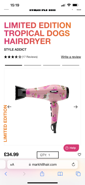 Hairdryer help! (For 10yo)