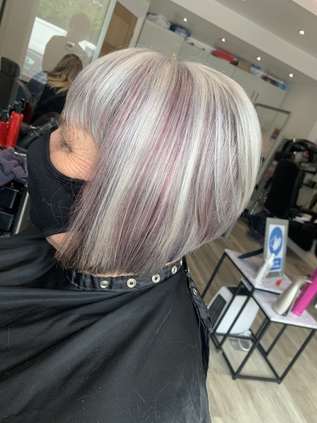 To highlight my hair again after three years of growing it out?