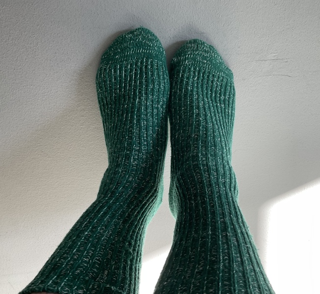 Toasties:- Spring frocks and socks?  