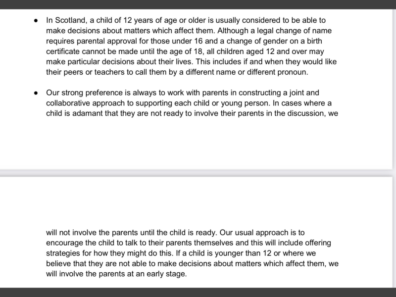 Teacher made to apologise - “good afternoon girls”