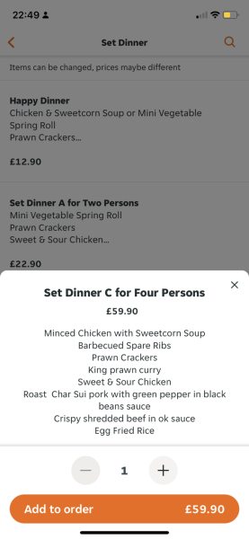 To wonder how people can afford a takeaway for a family?