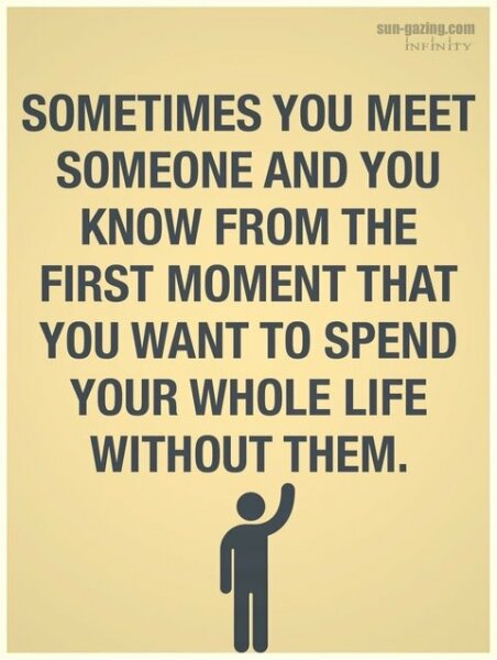 Do you ever get a strange feeling about someone ( or something?)