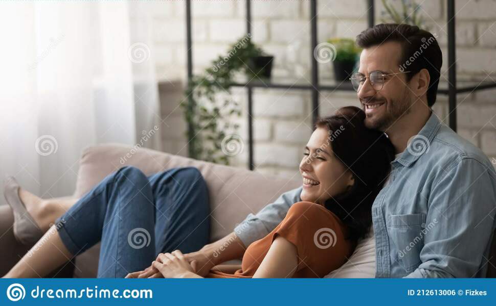 About being on the couch together?