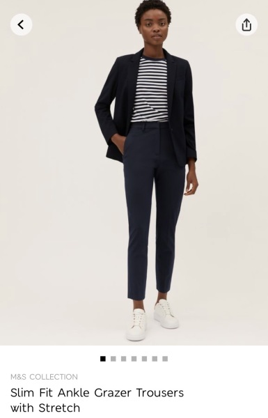 Navy trousers - what I am actually looking for?!