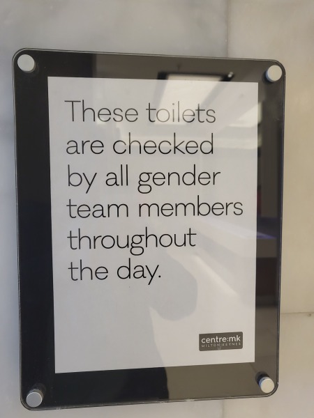 Loos 'cleaned by all genders'