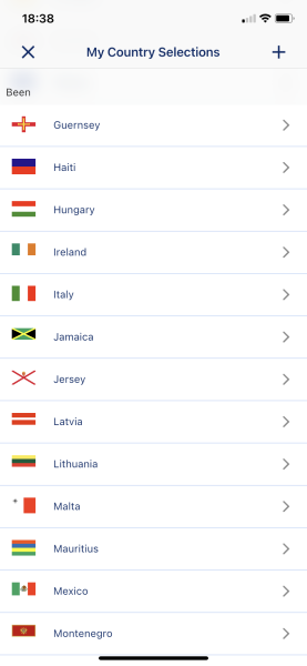 How many countries have you been to?