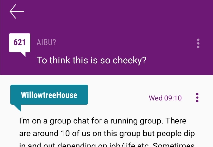 To think this is so cheeky?