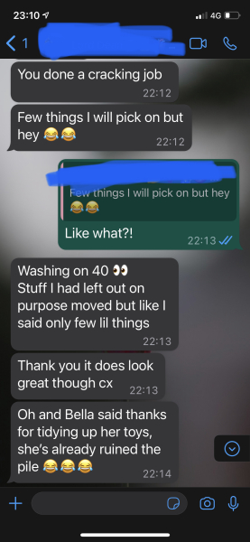 Feel like I can’t ever please him! Text messages attached 