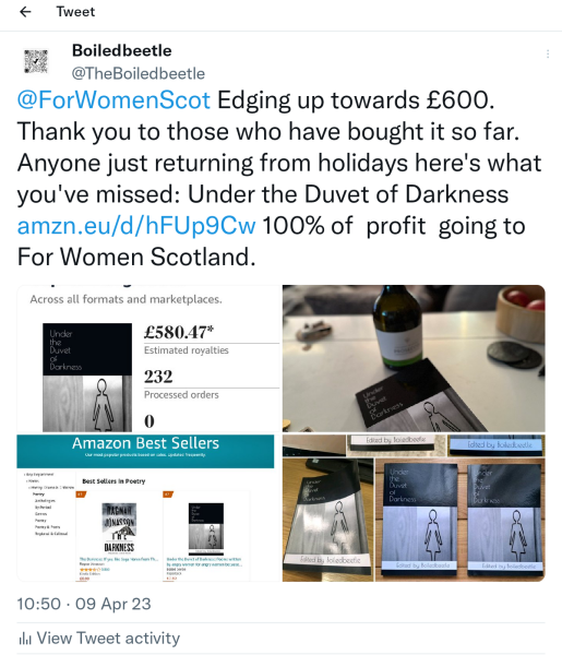 A Mumsnet thread about a book about a Mumsnet thread “Under the Duvet of Darkness” written by the women of Mumsnet