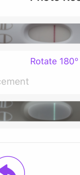First reponse- how accurate! Faint line! 