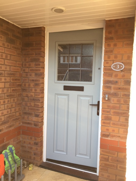 Has anyone painted their UPVC front door?