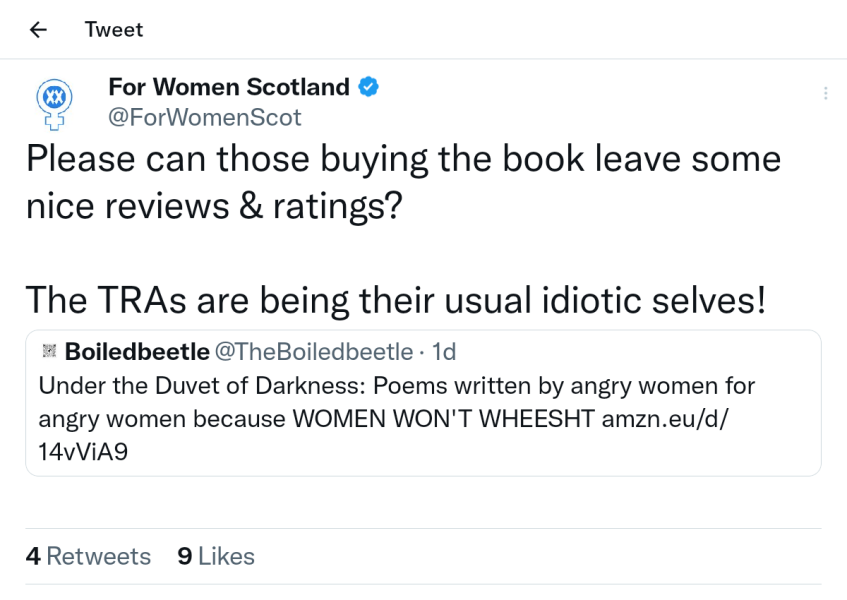 A Mumsnet thread about a book about a Mumsnet thread “Under the Duvet of Darkness” written by the women of Mumsnet