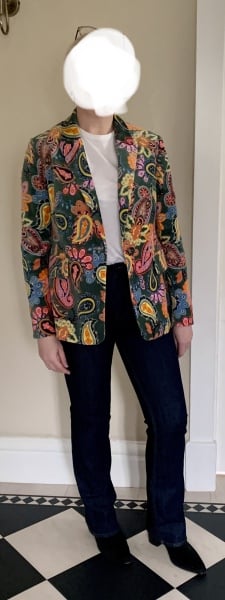 Opinions on this velvet blazer? 
