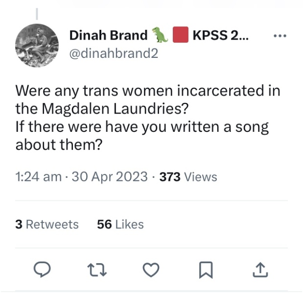 Irish Eurovision band sack team member for saying a male rapist is not a woman 