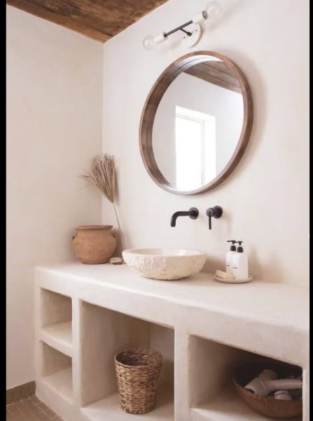 What colour would you paint this bathroom?