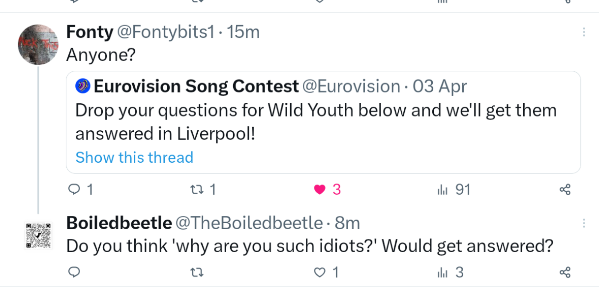 Irish Eurovision band sack team member for saying a male rapist is not a woman 