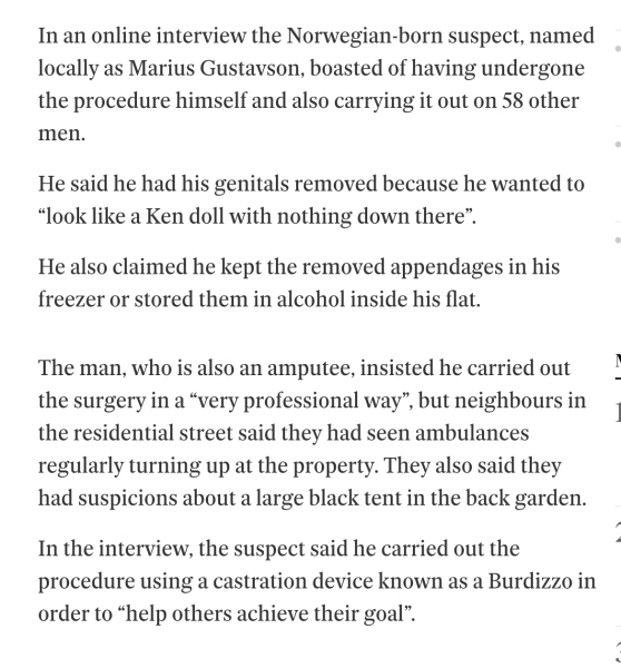 Men in court for setting up a castration/extreme porn business