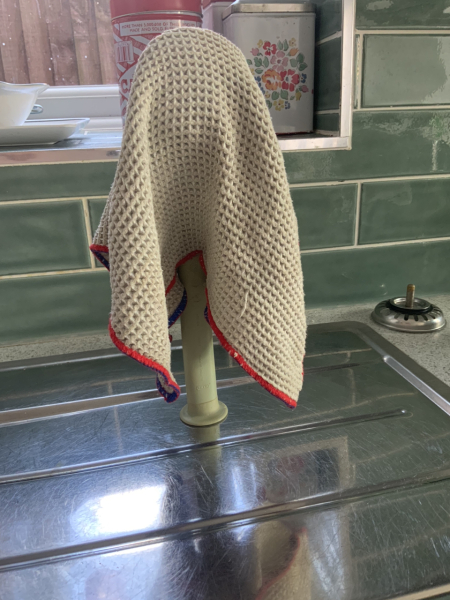 What to do with damp microfibre cloths 