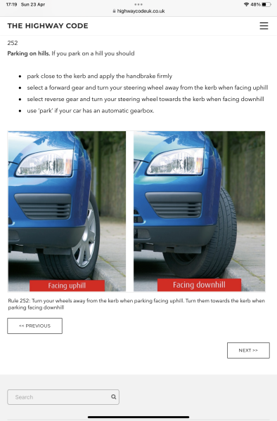 to not park my car in gear?