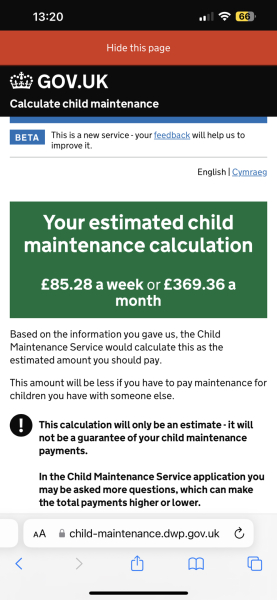 Child Maintenance